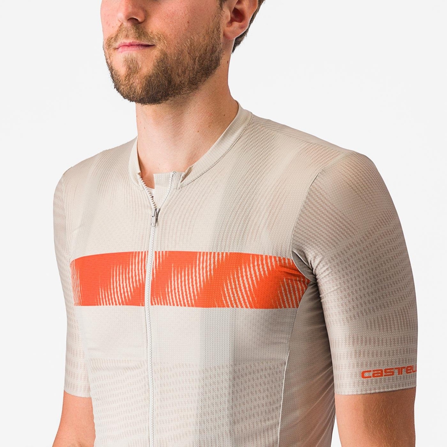 Castelli UNLIMITED ENDURANCE Mez Férfi Titán Narancssárga Piros | LPZYGWI-05