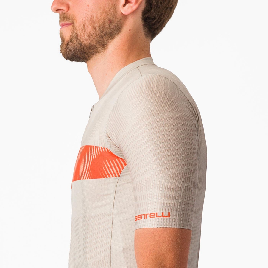 Castelli UNLIMITED ENDURANCE Mez Férfi Titán Narancssárga Piros | LPZYGWI-05