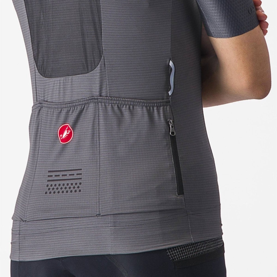 Castelli UNLIMITED PRO W Mez Női Sötétszürke | ZCTDHEO-59