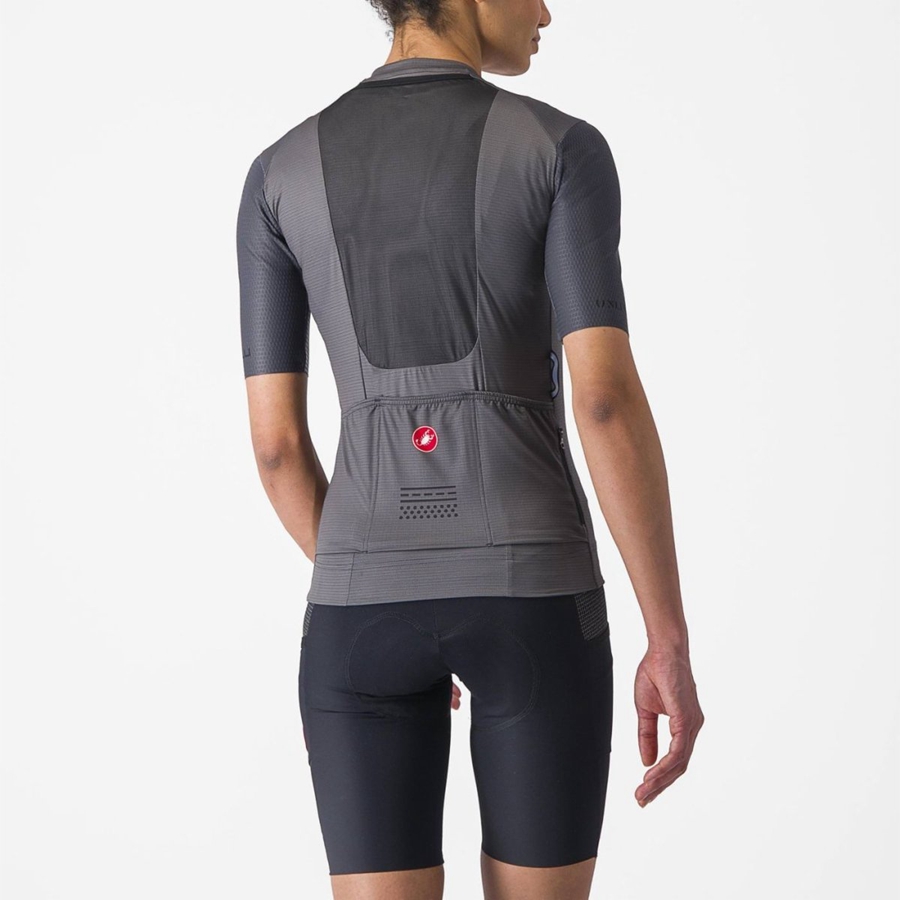 Castelli UNLIMITED PRO W Mez Női Sötétszürke | ZCTDHEO-59