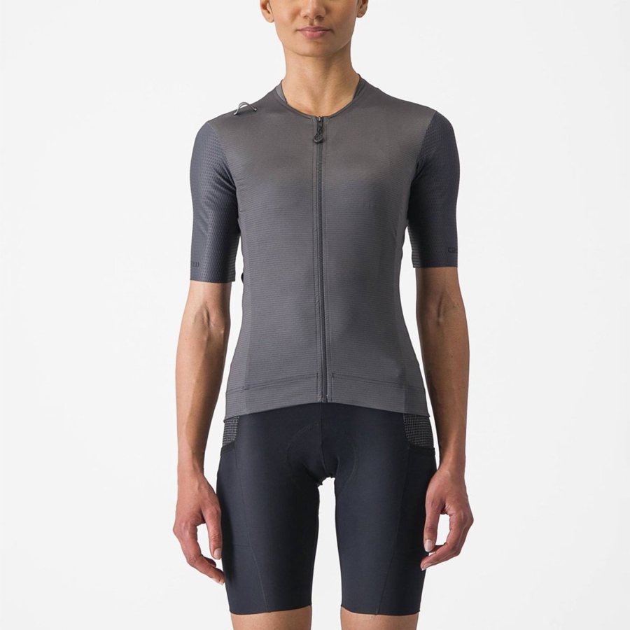 Castelli UNLIMITED PRO W Mez Női Sötétszürke | ZCTDHEO-59