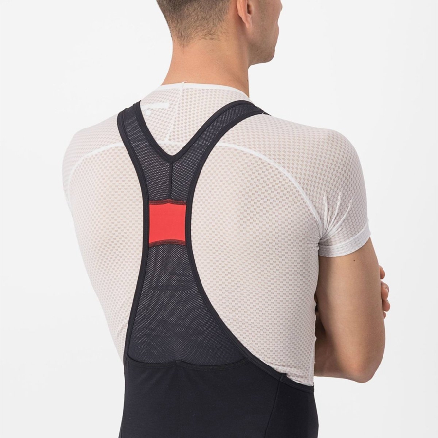 Castelli UNLIMITED THERMAL Rövidnadrág Bib-vel Férfi Fekete | IBNSOFE-48