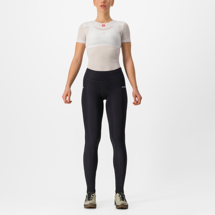 Castelli UNLIMITED TRAIL W Leggings Női Fekete | ZQWKDLI-89