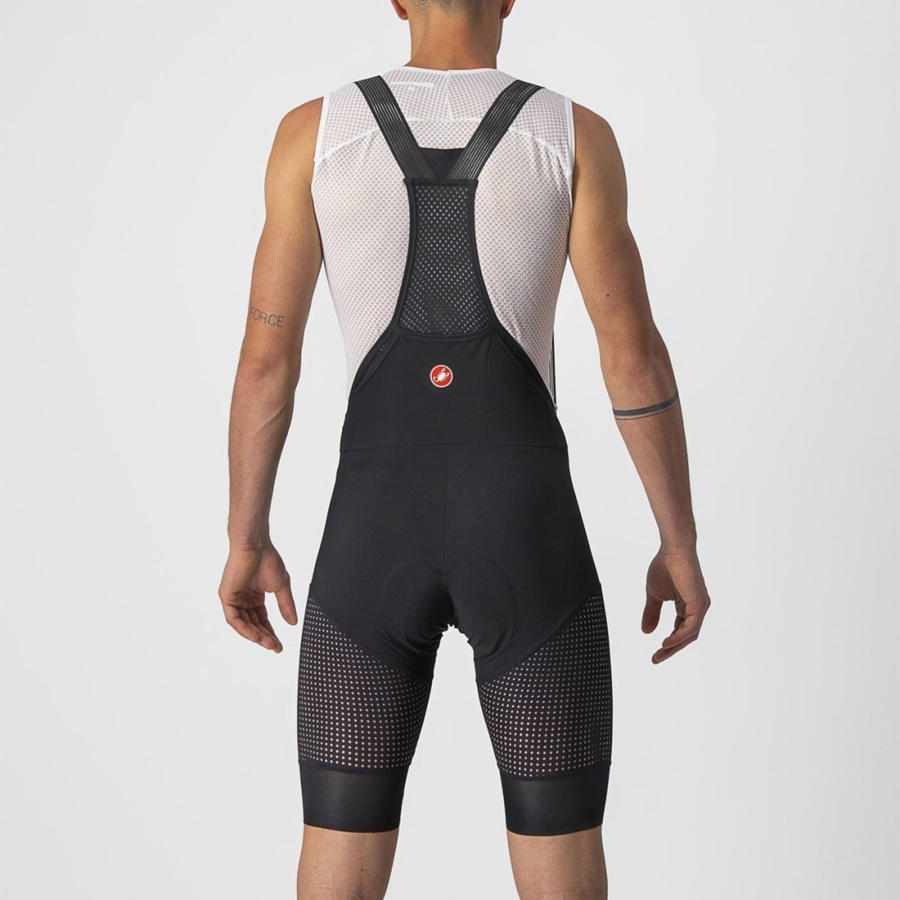 Castelli UNLIMITED ULTIMATE LINER Rövidnadrág Férfi Fekete | PGOWECV-80