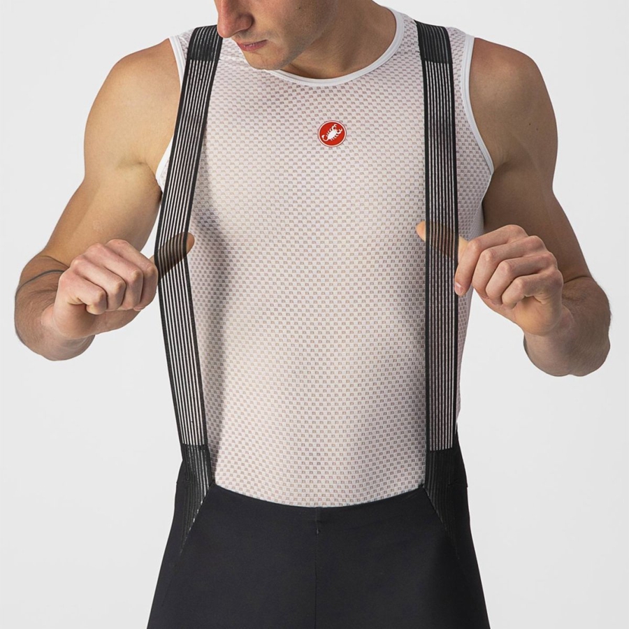 Castelli UNLIMITED ULTIMATE LINER Rövidnadrág Férfi Fekete | PGOWECV-80