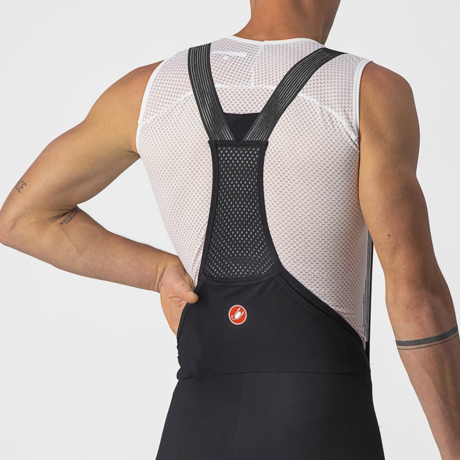 Castelli UNLIMITED ULTIMATE LINER Rövidnadrág Férfi Fekete | PGOWECV-80