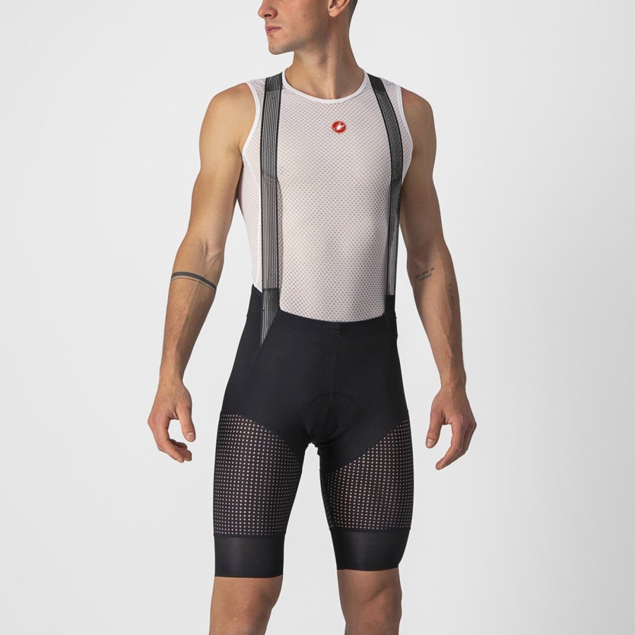 Castelli UNLIMITED ULTIMATE LINER Rövidnadrág Férfi Fekete | PGOWECV-80