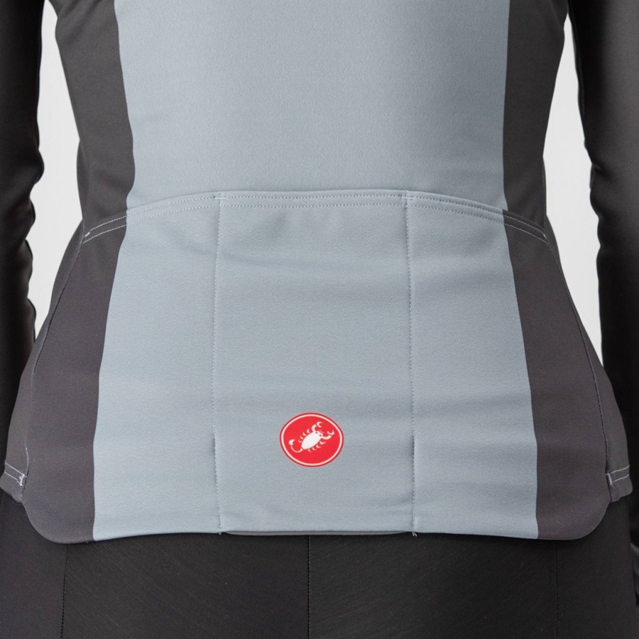 Castelli UNLIMITED W THERMAL Mez Női Fekete Szürke | CUPKWTX-60