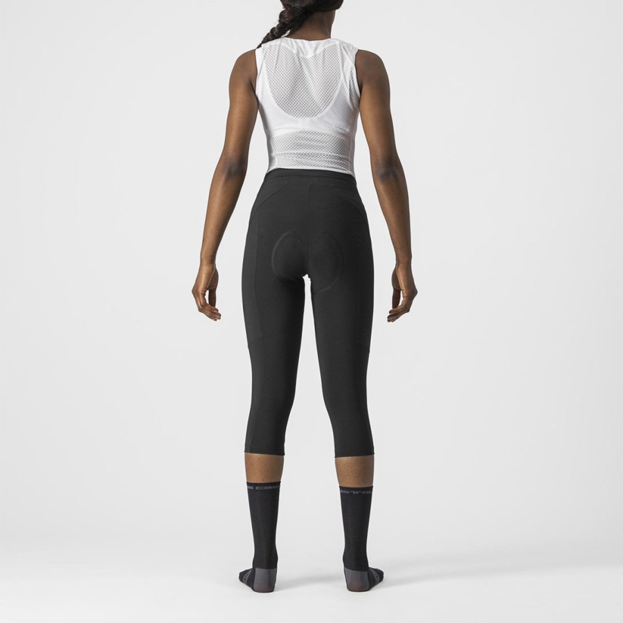 Castelli VELOCISSIMA 3 KNICKER Leggings Női Fekete Fekete | SOGAILP-51