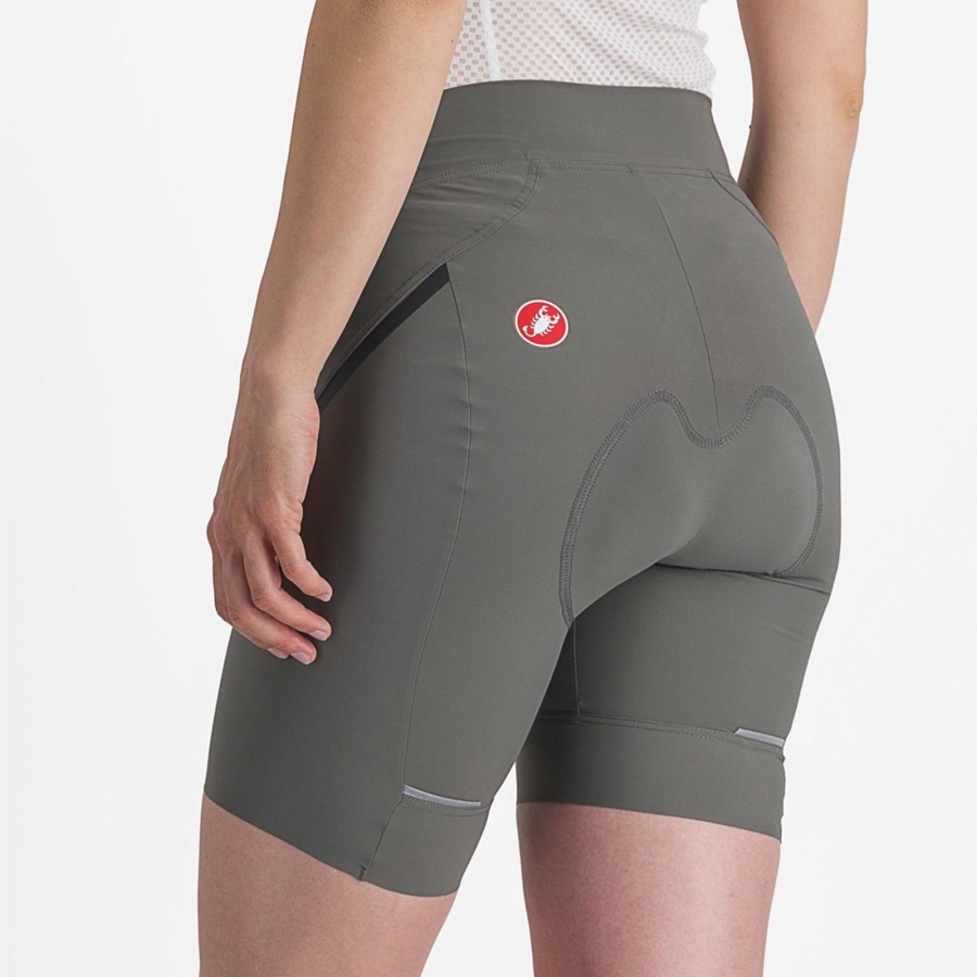 Castelli VELOCISSIMA 3 Rövidnadrág Női Szürke Sötétszürke | FKETXLZ-12