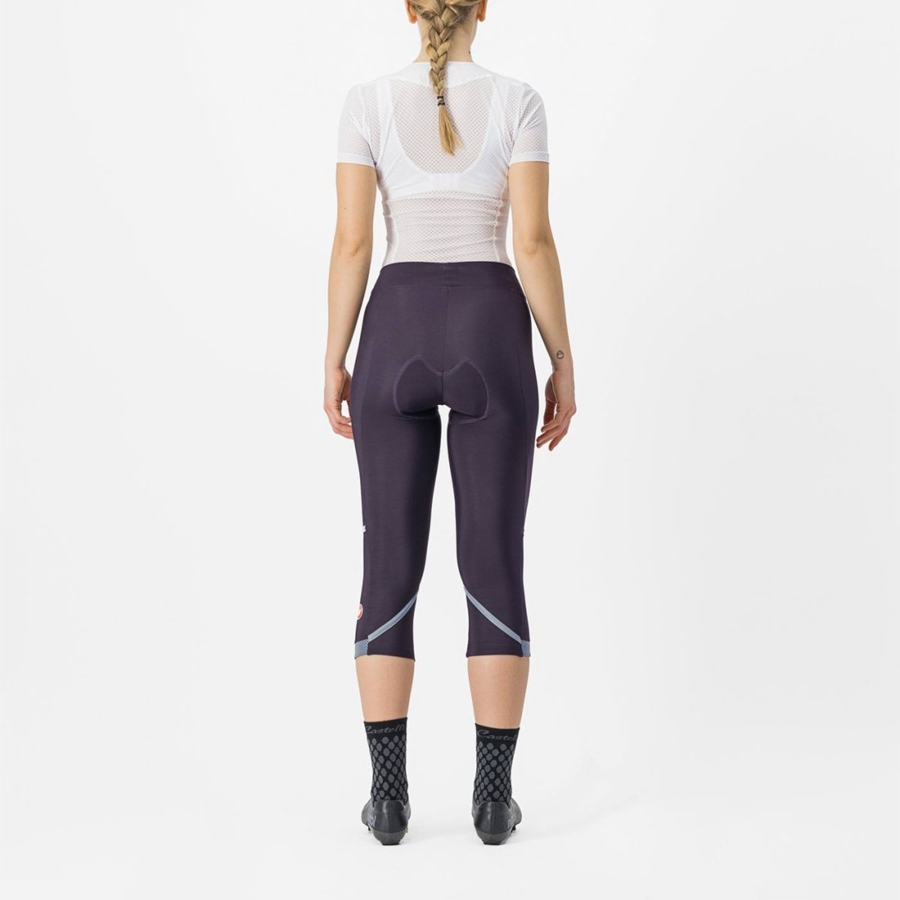 Castelli VELOCISSIMA THERMAL KNICKER Leggings Női Titán | CULDGNB-90