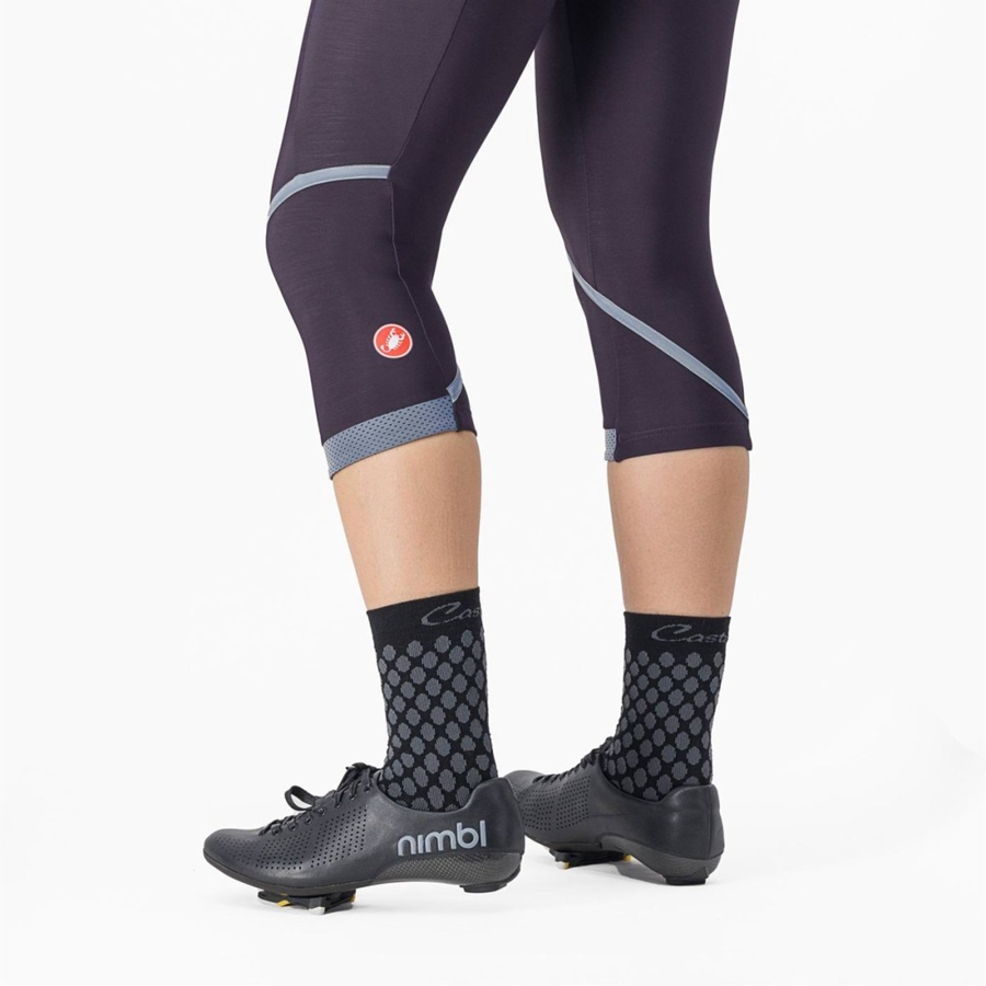 Castelli VELOCISSIMA THERMAL KNICKER Leggings Női Titán | CULDGNB-90