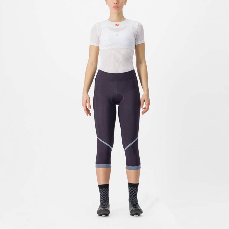 Castelli VELOCISSIMA THERMAL KNICKER Leggings Női Titán | CULDGNB-90