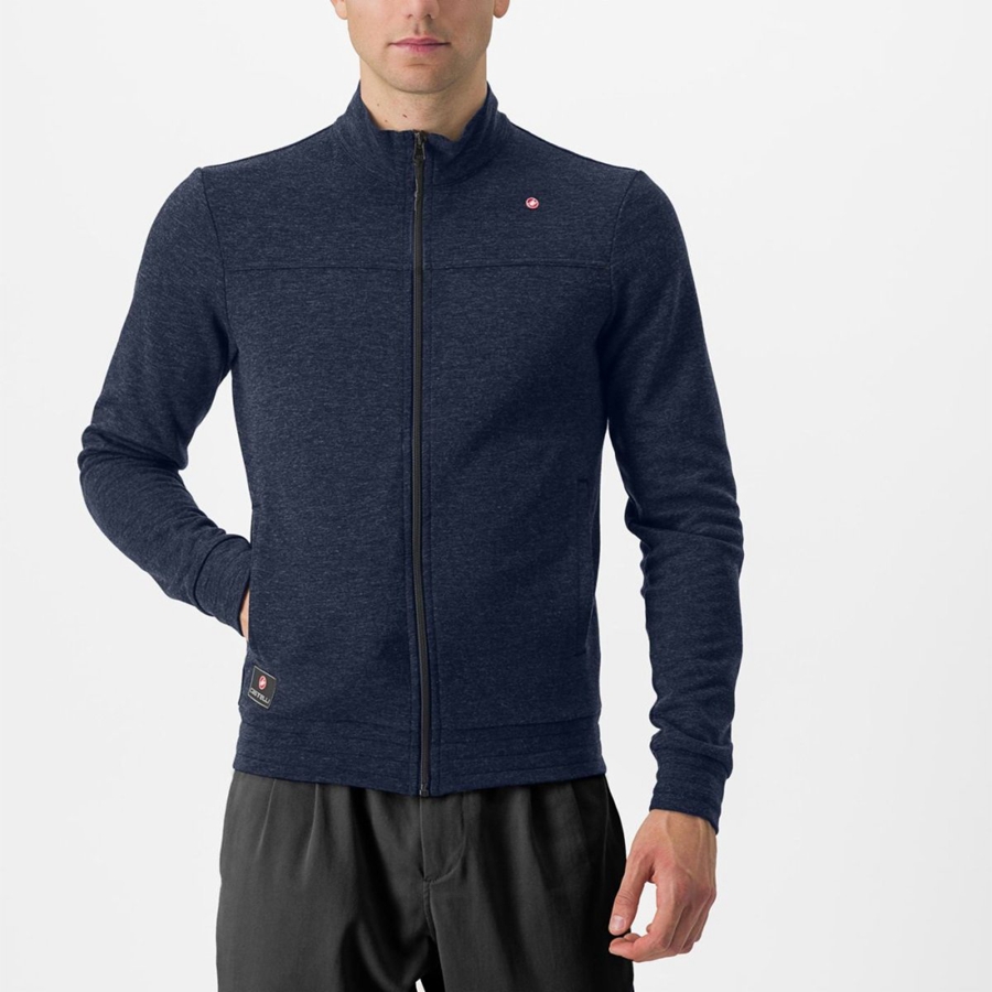 Castelli VIGORELLI TRACK Casual Férfi Kék | NKIOHYX-97