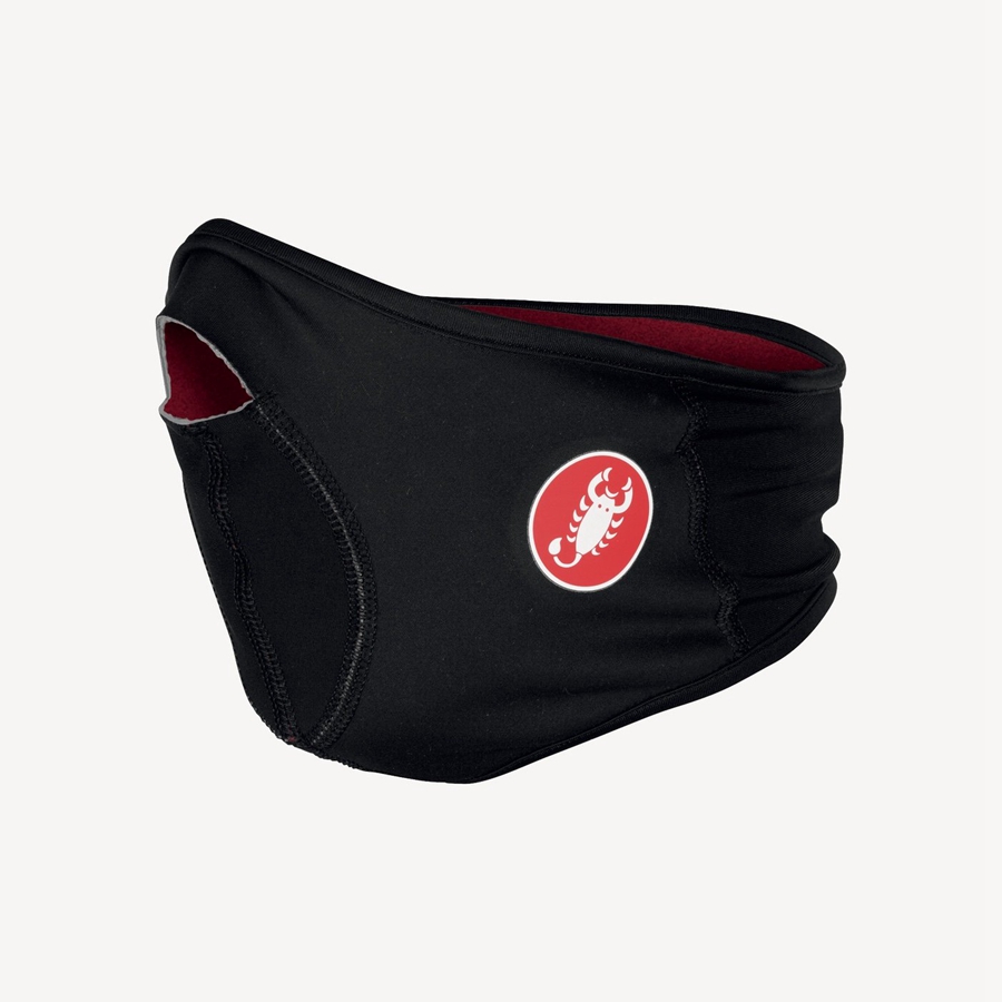 Castelli VISO Maszk Férfi Fekete | NUDOMAX-06